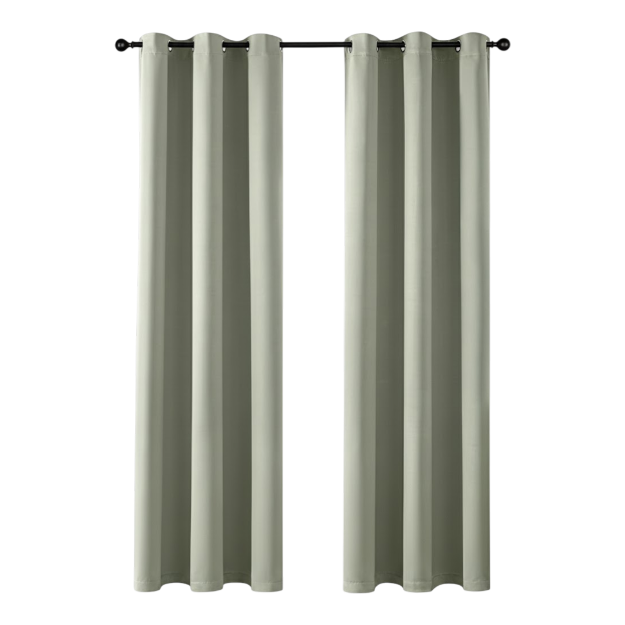 MIULEE Sage Green Ombre Blackout Curtains
